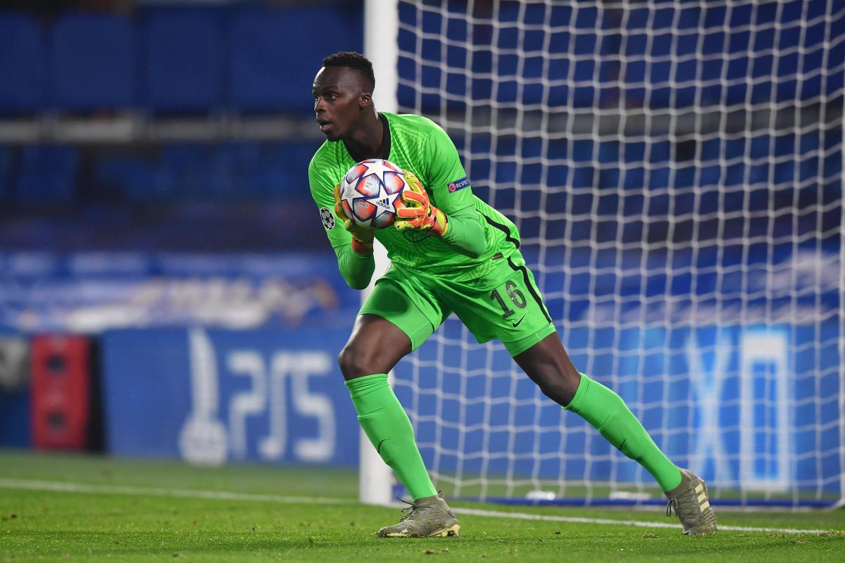 Chelsea goalkeeper Edouard Mendy